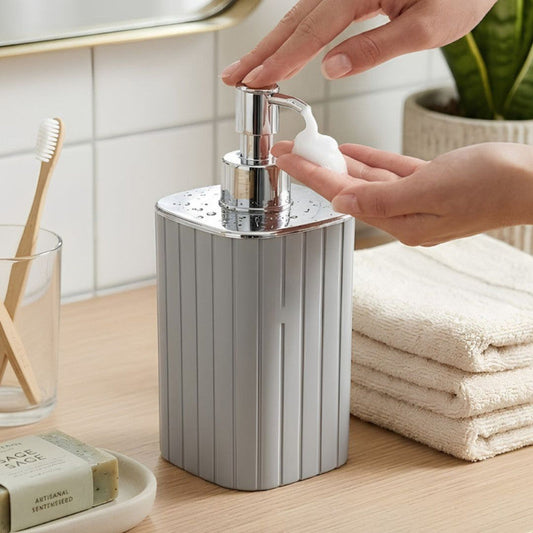 Square Soap Dispenser Bottle Modern Liquid Soap Holder