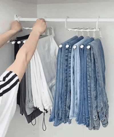 5 in 1 Stainless Steel Foldable Hanger